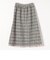 SHIPS any: ツイード Aライン スカート