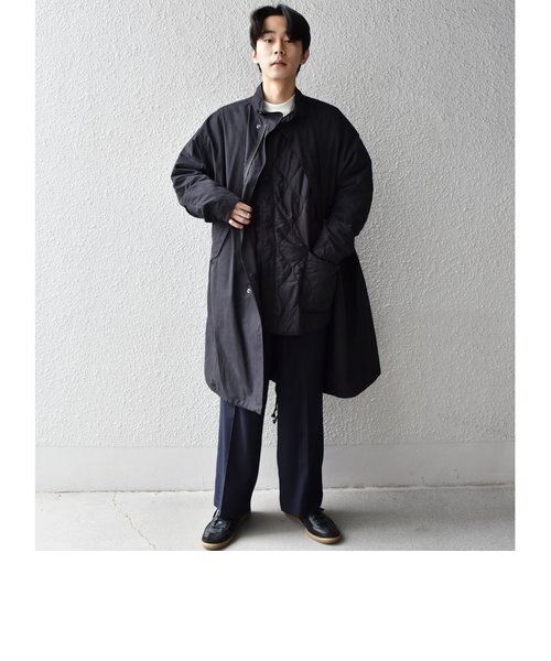 WEB限定】SHIPS: 〈3WAY〉 スタンドカラー M-65 ライナー モッズ