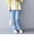 SHIPS any:〈ウォッシャブル〉フレア デニムパンツ［SHIPS any DENIM］