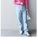 SHIPS any:〈ウォッシャブル〉フレア デニムパンツ［SHIPS any DENIM］