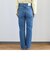 SHIPS any:〈ウォッシャブル〉フレア デニムパンツ［SHIPS any DENIM］