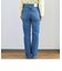 SHIPS any:〈ウォッシャブル〉フレア デニムパンツ［SHIPS any DENIM］