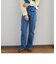 SHIPS any:〈ウォッシャブル〉フレア デニムパンツ［SHIPS any DENIM］