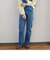 SHIPS any:〈ウォッシャブル〉フレア デニムパンツ［SHIPS any DENIM］