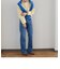 SHIPS any:〈ウォッシャブル〉フレア デニムパンツ［SHIPS any DENIM］
