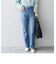 SHIPS any:〈ウォッシャブル〉フレア デニムパンツ［SHIPS any DENIM］