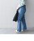 SHIPS any:〈ウォッシャブル〉フレア デニムパンツ［SHIPS any DENIM］
