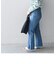 SHIPS any:〈ウォッシャブル〉フレア デニムパンツ［SHIPS any DENIM］