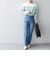 SHIPS any:〈ウォッシャブル〉フレア デニムパンツ［SHIPS any DENIM］