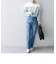 SHIPS any:〈ウォッシャブル〉フレア デニムパンツ［SHIPS any DENIM］
