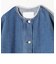SHIPS any:〈ウォッシャブル〉ノーカラー デニムブルゾン［SHIPS any DENIM］