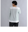 【WEB限定】SHIPS: ワンポイント ロゴ ワッペン ジャージー ボーダー ボートネック ロングスリーブ Tシャツ (ロンT) 22SS