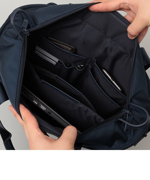 SHIPS別注】TUMI: 完全別注モデル エクスパンダブル スクエア トート