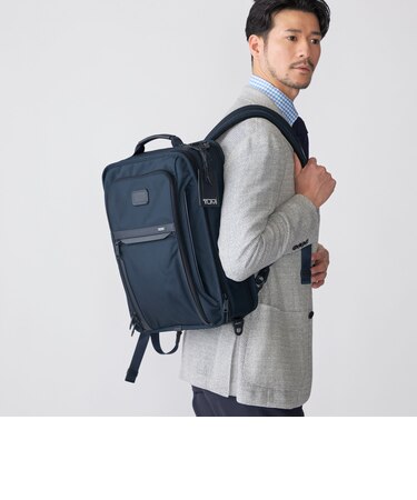 SHIPS別注】TUMI: 完全別注モデル『ALPHA 3』ミッド 3WAY バッグ 