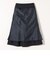 SHIPS any:〈ウォッシャブル〉カラー タック フレア ミディ スカート