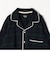 SHIPS any & cozy: オープンカラー パジャマ フランネルシャツ<WOMEN>