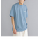 【SHIPS別注】FRED PERRY: SOLOTEX（R) 鹿の子 ワンポイント ロゴ Tシャツ 22SS
