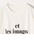 【SHIPS any別注】MONMIMI: プリント ロング Tシャツ2