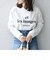 【SHIPS any別注】MONMIMI: プリント ロング Tシャツ2