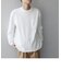 SHIPS any: 日本製 USAコットン ヘビーウェイト ポケット 長袖 Tシャツ◇