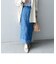SHIPS any:〈手洗い可能〉リリー レース ストレート スカート