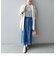SHIPS any:〈手洗い可能〉リリー レース ストレート スカート