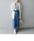 SHIPS any:〈手洗い可能〉リリー レース ストレート スカート