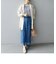 SHIPS any:〈手洗い可能〉リリー レース ストレート スカート