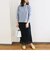 SHIPS any:〈手洗い可能〉リリー レース ストレート スカート