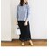 SHIPS any:〈手洗い可能〉リリー レース ストレート スカート