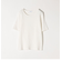 SHIPS any:〈ウォッシャブル〉テレコ ハーフ スリーブ TEE