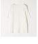 SHIPS any:〈ウォッシャブル〉テレコ ハーフ スリーブ TEE