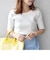 SHIPS any:〈ウォッシャブル〉テレコ ハーフ スリーブ TEE