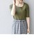 SHIPS any:〈ウォッシャブル〉テレコ ハーフ スリーブ TEE