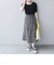 SHIPS any:〈ウォッシャブル〉テレコ ハーフ スリーブ TEE