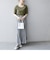 SHIPS any:〈ウォッシャブル〉テレコ ハーフ スリーブ TEE
