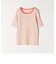 SHIPS any:〈ウォッシャブル〉テレコ ハーフ スリーブ TEE