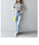 SHIPS any:〈ウォッシャブル〉テレコ ハーフ スリーブ TEE