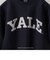 *SHIPS: ビッグシルエット UNIVERSITY / YALE プリント スウェット