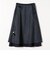 SHIPS any:〈ウォッシャブル〉バスケット サーキュラー ミディ スカート