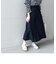 SHIPS any:〈ウォッシャブル〉バスケット サーキュラー ミディ スカート