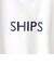*SHIPS: 刺繍 SHIPS ロゴ ユニセックス クルーネック スウェット