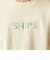 *SHIPS: 刺繍 SHIPS ロゴ ユニセックス クルーネック スウェット