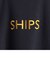 *SHIPS: 刺繍 SHIPS ロゴ ユニセックス クルーネック スウェット