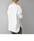 SHIPS any:〈吸水速乾〉ラウンドヘム ロングスリーブ ワイド TEE