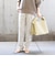 〈手洗い可能〉ドロストテーパードパンツ◇