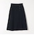 SHIPS any:〈ウォッシャブル〉ツイル ジャージ Aライン スカート