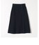 SHIPS any:〈ウォッシャブル〉ツイル ジャージ Aライン スカート