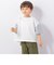 SHIPS any: オーバーサイズ バイカラー 半袖 Tシャツ <KIDS>
