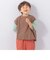 SHIPS any: オーバーサイズ バイカラー 半袖 Tシャツ <KIDS>